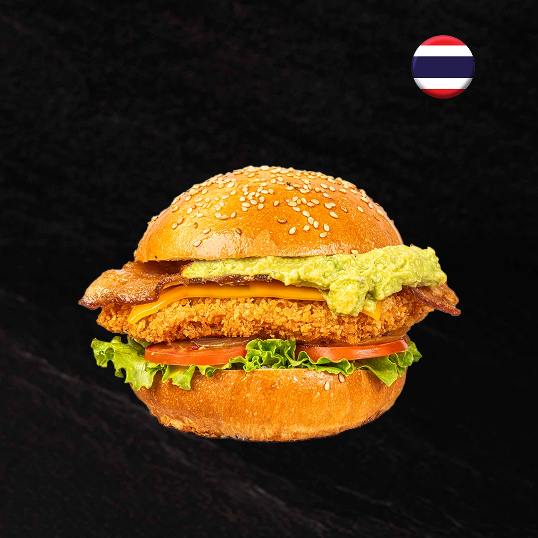 Chicken Bacon Avocado Burger